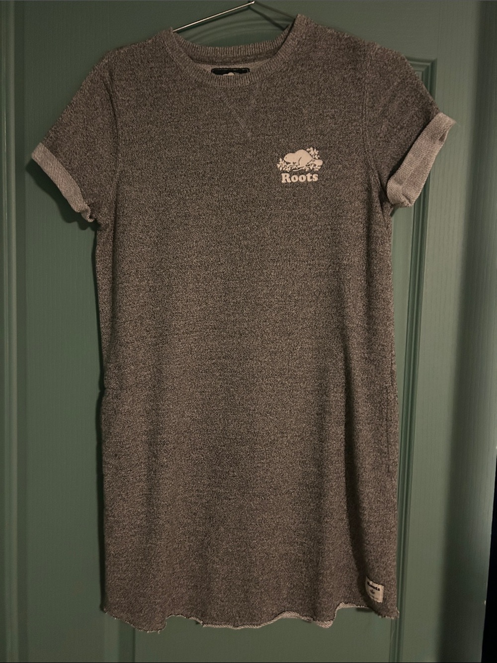 Roots Heathered Gray Short Sleeve Tee Tunic